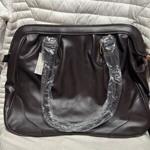 Dark brown purse